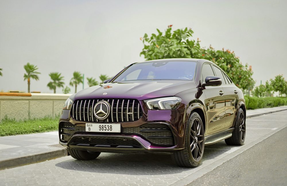 Luxurious Mercedes GLE53 AMG 2023 for rent in Dubai offering sporty performance advanced technology and premium comfort for an exceptional driving experience